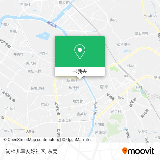 岗梓儿童友好社区地图