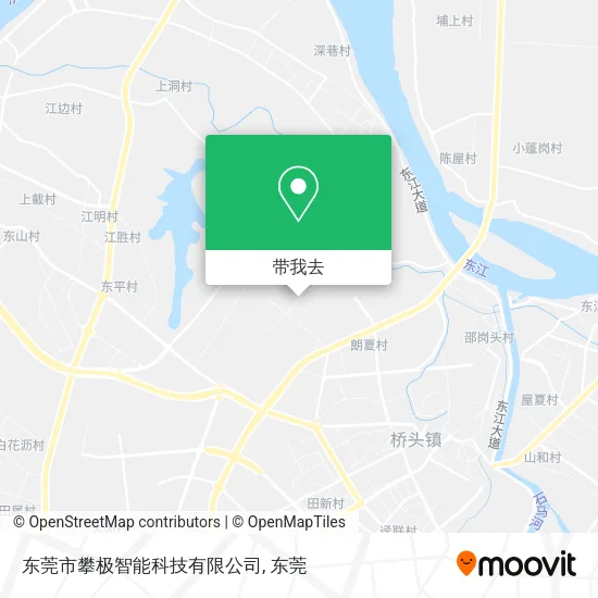 东莞市攀极智能科技有限公司地图