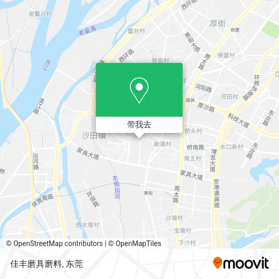 佳丰磨具磨料地图