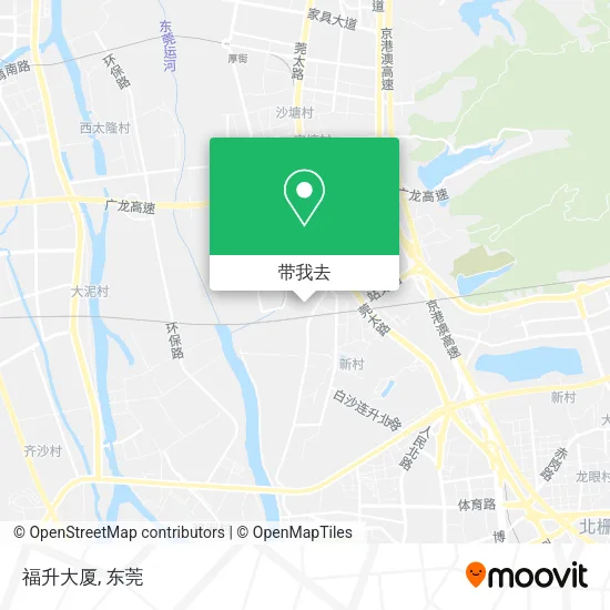 福升大厦地图