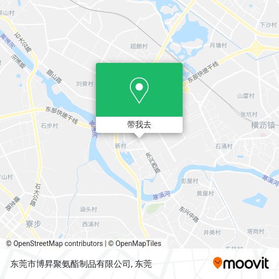东莞市博昇聚氨酯制品有限公司地图
