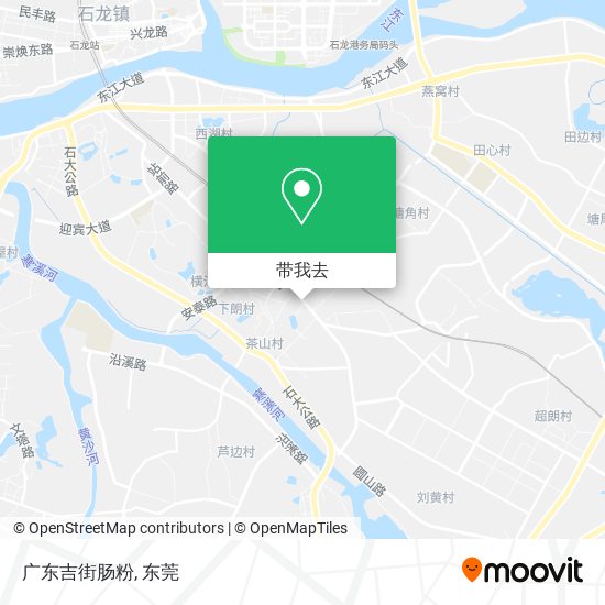 广东吉街肠粉地图
