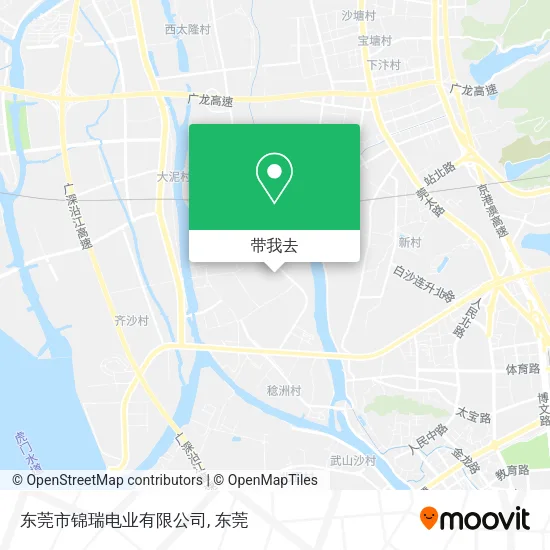 东莞市锦瑞电业有限公司地图