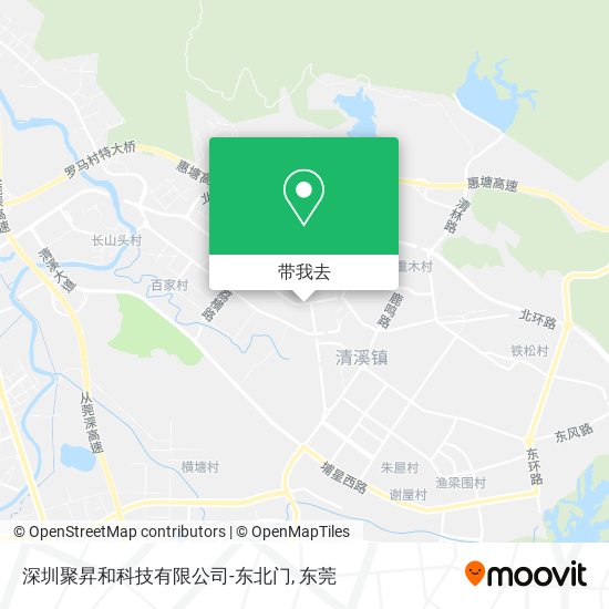 深圳聚昇和科技有限公司-东北门地图