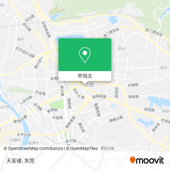 天富楼地图