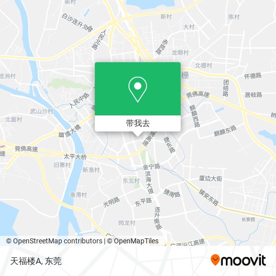 天福楼A地图