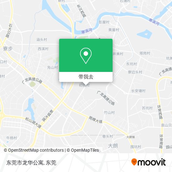 东莞市龙华公寓地图