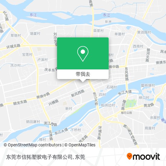 东莞市信拓塑胶电子有限公司地图