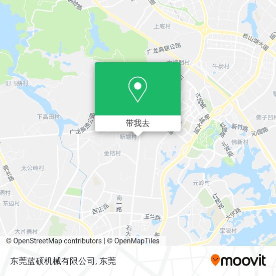 东莞蓝硕机械有限公司地图
