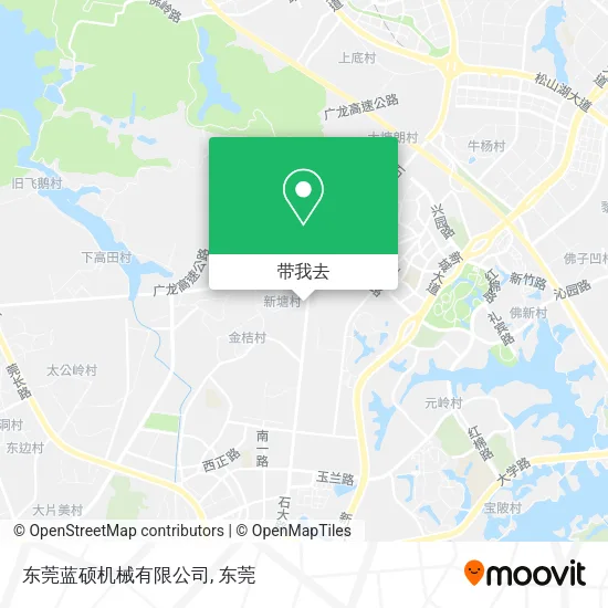 东莞蓝硕机械有限公司地图