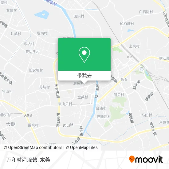 万和时尚服饰地图