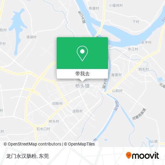 龙门永汉肠粉地图