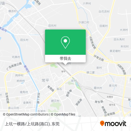 上坑一横路/上坑路(路口)地图