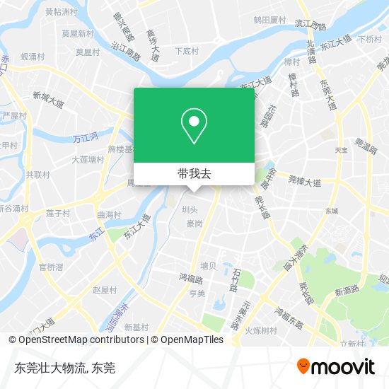 东莞壮大物流地图