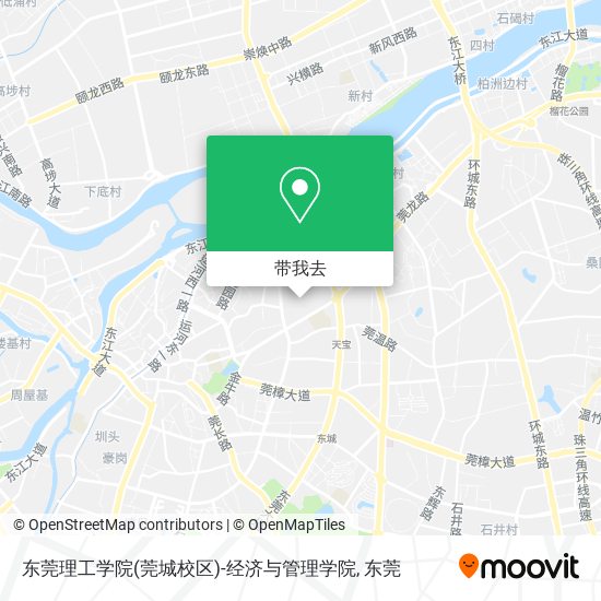 东莞理工学院(莞城校区)-经济与管理学院地图