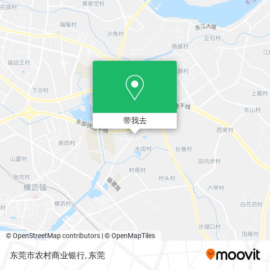 东莞市农村商业银行地图