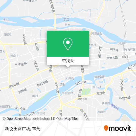新悦美食广场地图