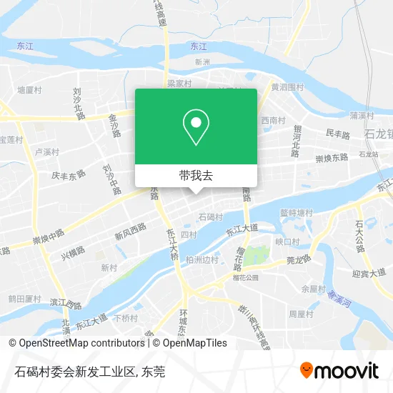 石碣村委会新发工业区地图