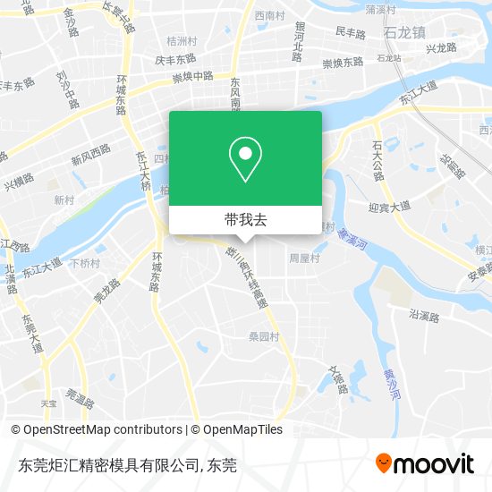 东莞炬汇精密模具有限公司地图