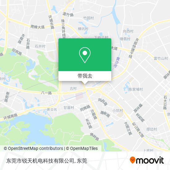 东莞市锐天机电科技有限公司地图