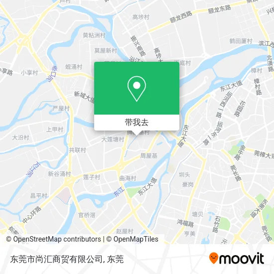 东莞市尚汇商贸有限公司地图