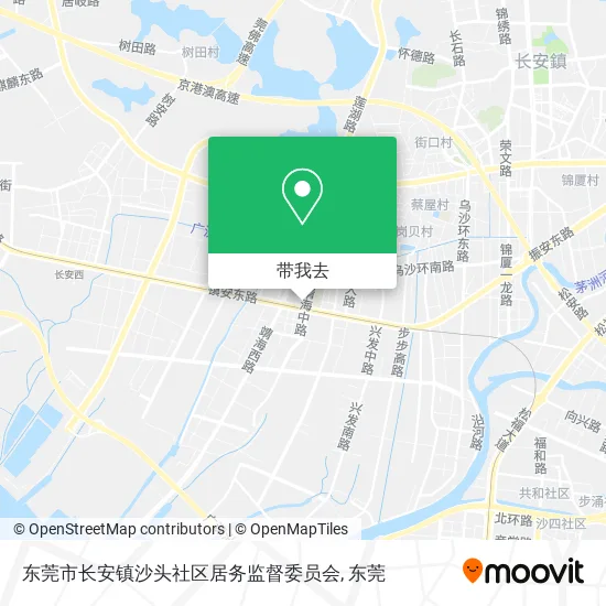 东莞市长安镇沙头社区居务监督委员会地图