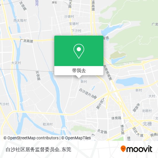 白沙社区居务监督委员会地图