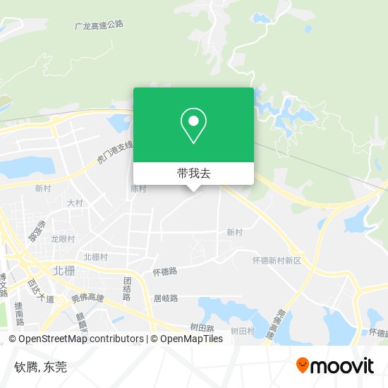 钦腾地图