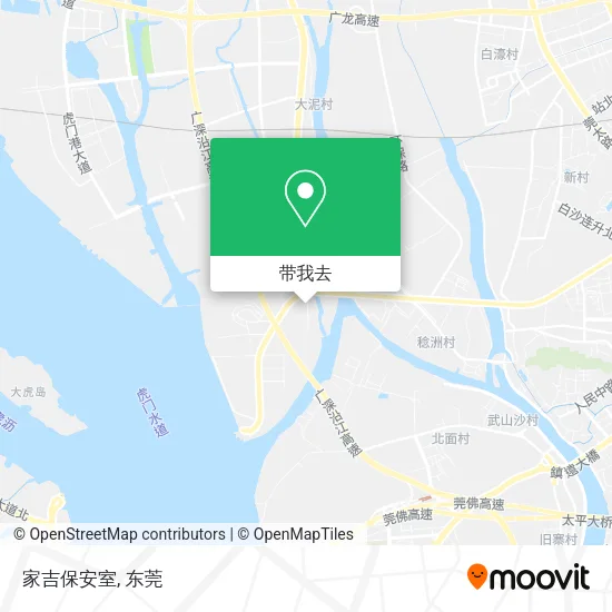家吉保安室地图