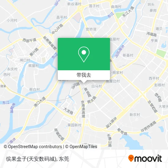 缤果盒子(天安数码城)地图
