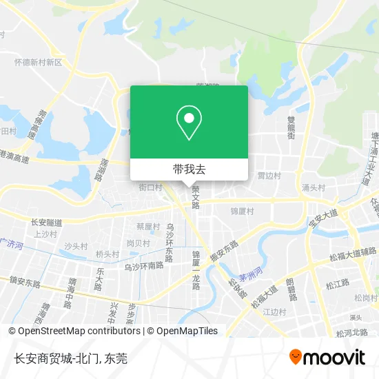 长安商贸城-北门地图