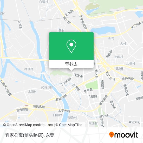 宜家公寓(博头路店)地图