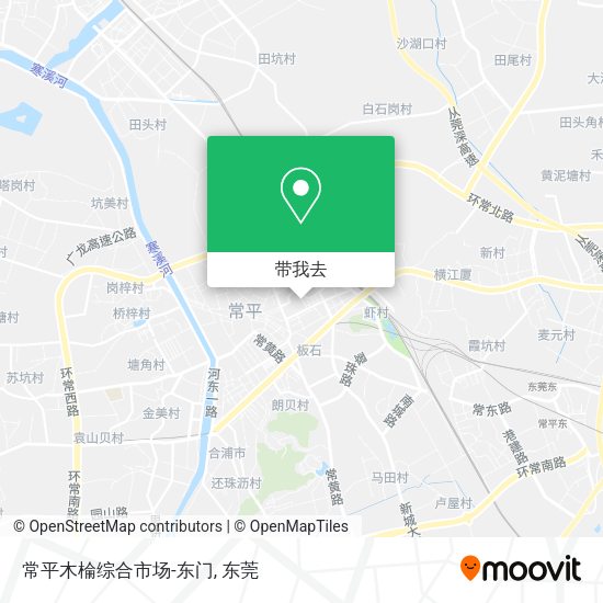 常平木棆综合市场-东门地图