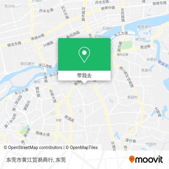 东莞市黄江贸易商行地图