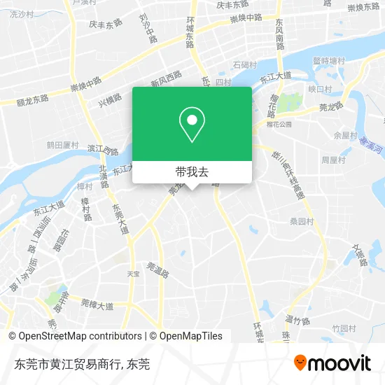 东莞市黄江贸易商行地图