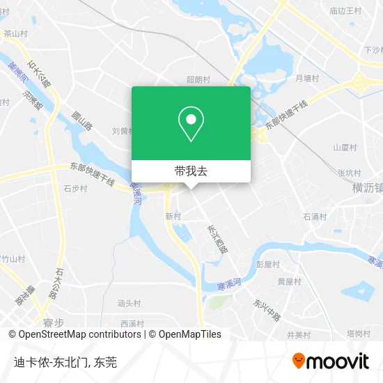 迪卡侬-东北门地图
