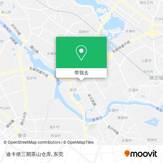 迪卡侬三期茶山仓库地图