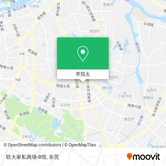 联大家私商场-B馆地图