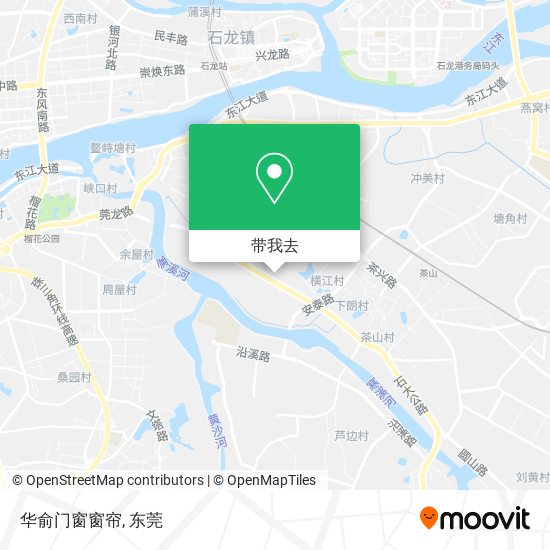 华俞门窗窗帘地图