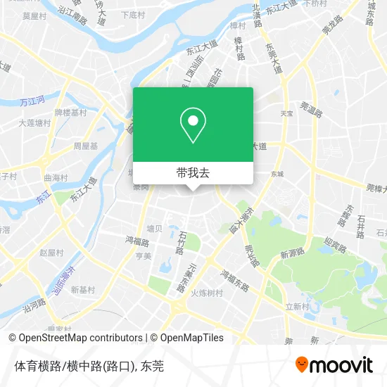体育横路/横中路(路口)地图