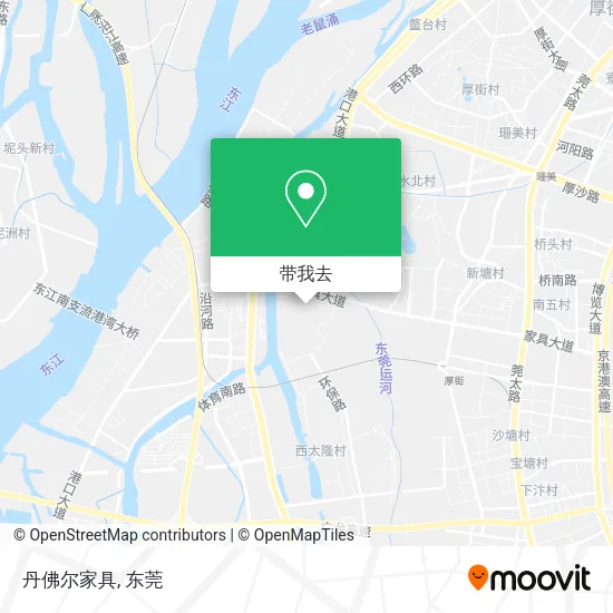 丹佛尔家具地图