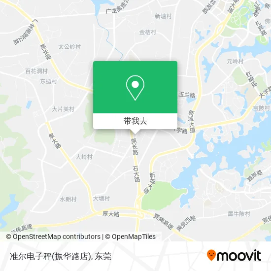 准尔电子秤(振华路店)地图
