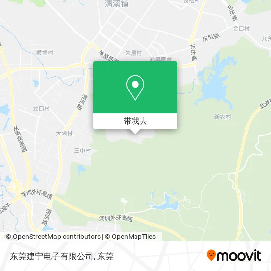 东莞建宁电子有限公司地图