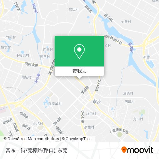 富东一街/莞樟路(路口)地图