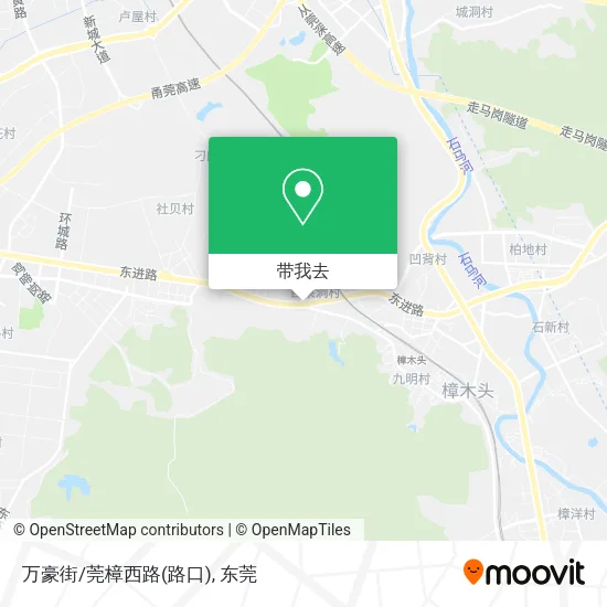 万豪街/莞樟西路(路口)地图