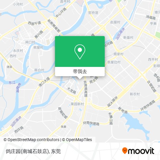 鸽庄园(南城石鼓店)地图