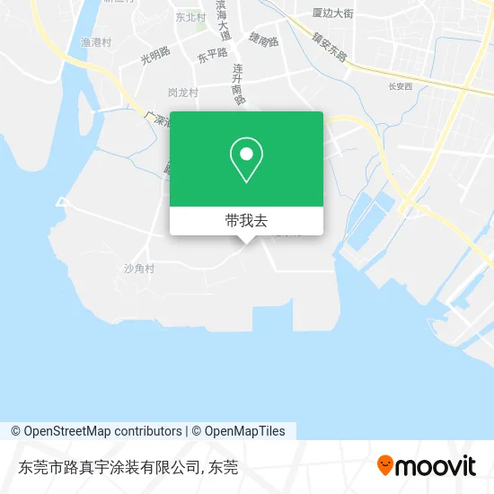 东莞市路真宇涂装有限公司地图