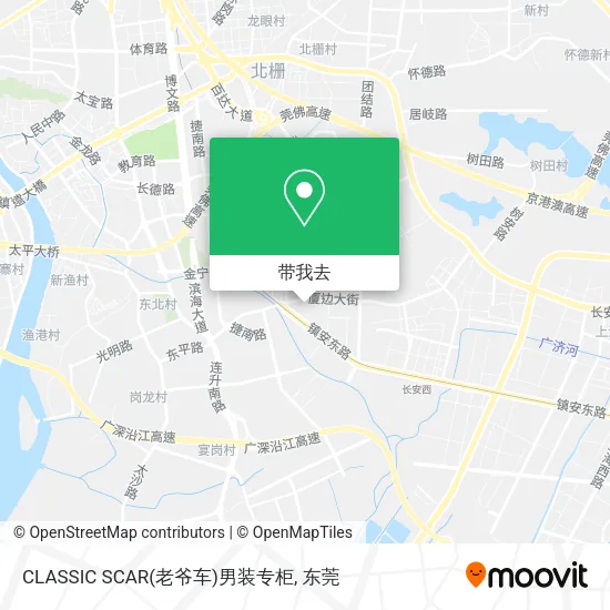 CLASSIC SCAR(老爷车)男装专柜地图
