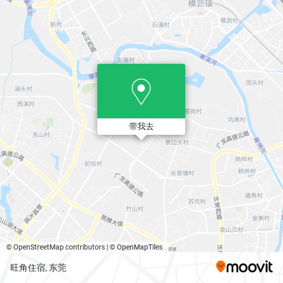 旺角住宿地图