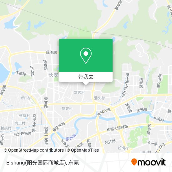 E shang(阳光国际商城店)地图